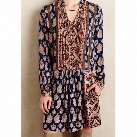 Anthropologie Dresses & Skirts - Anthropologie / Tiny Paquerette Shirt Dress XS